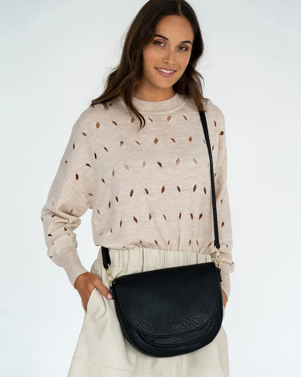 ELMS+KING Salerno Crossbody - Black