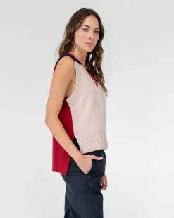 ELMS+KING Sevilla Vest - Blush Multi