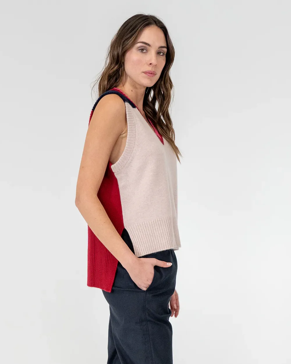 ELMS+KING Sevilla Vest - Blush Multi
