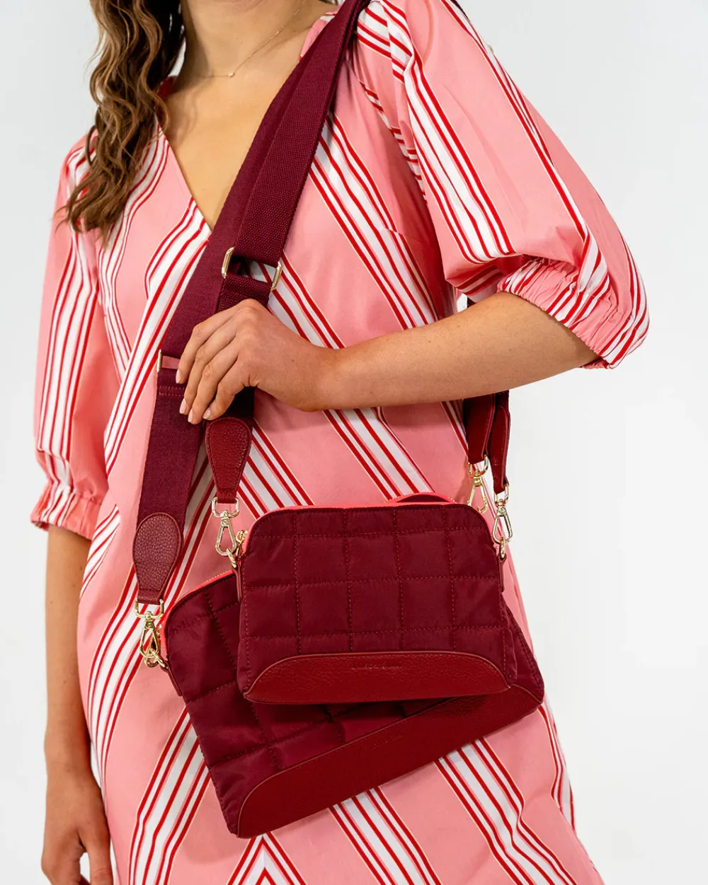 ELMS+KING Soho Crossbody - Burgundy