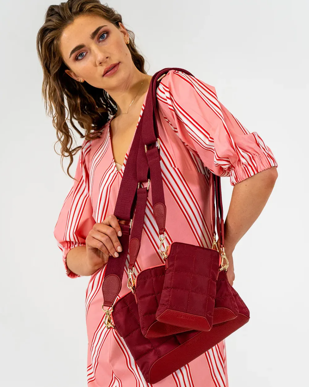 ELMS+KING Soho Crossbody - Burgundy