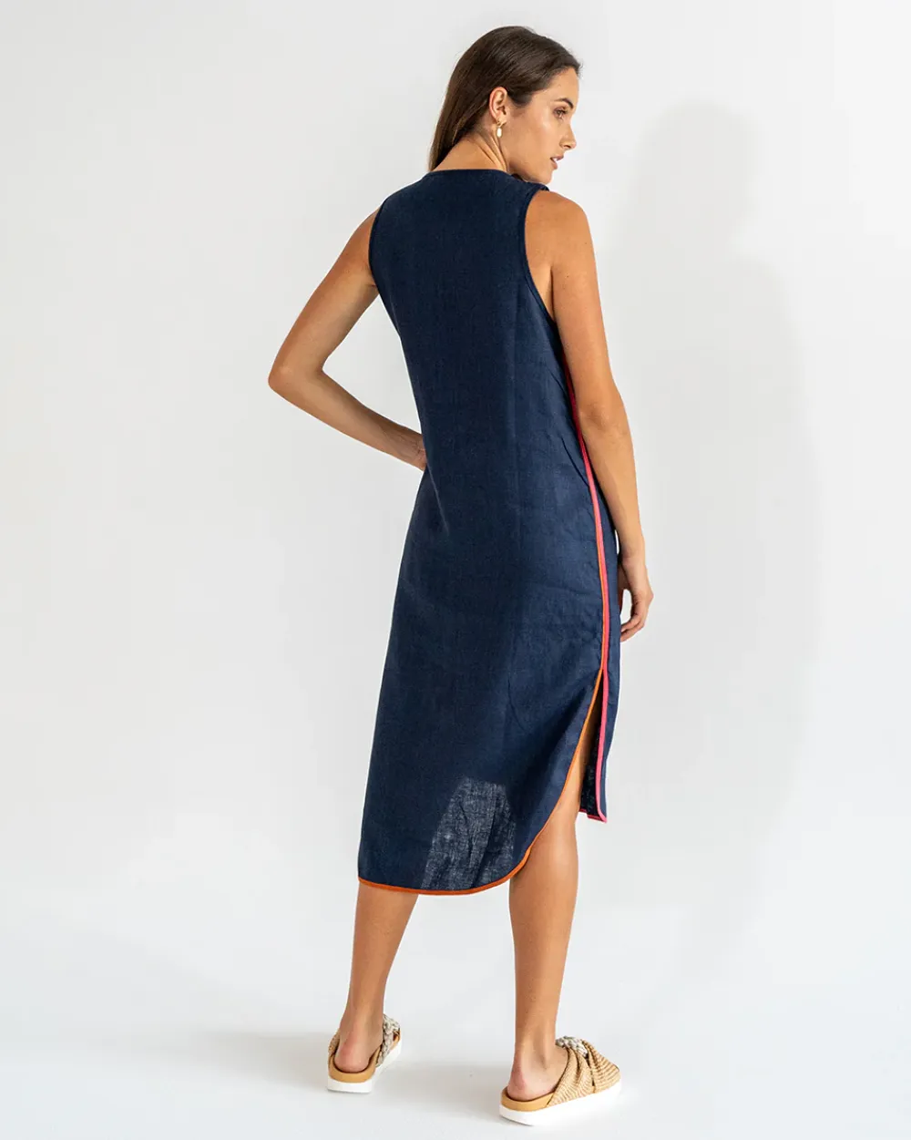 ELMS+KING St Moritz Tank Dress - Navy