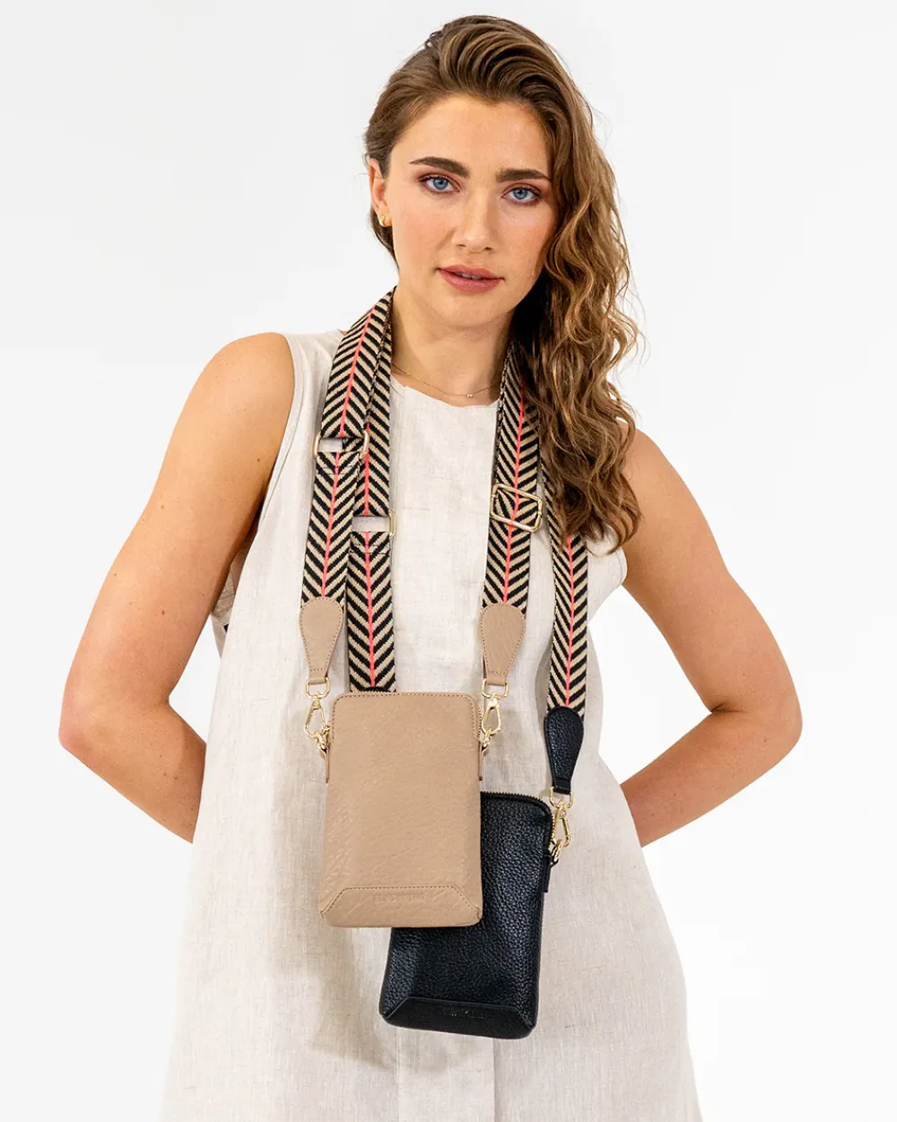ELMS+KING Sullivan Phone Bag - Latte