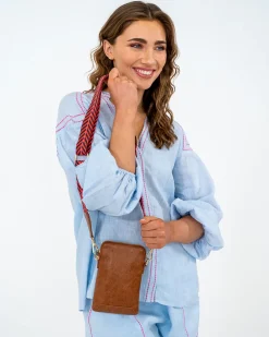 ELMS+KING Sullivan Phone Bag - Tan Pebble