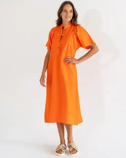 ELMS+KING Ticino Dress - Orange