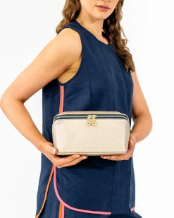 ELMS+KING Washbag - Gold PU