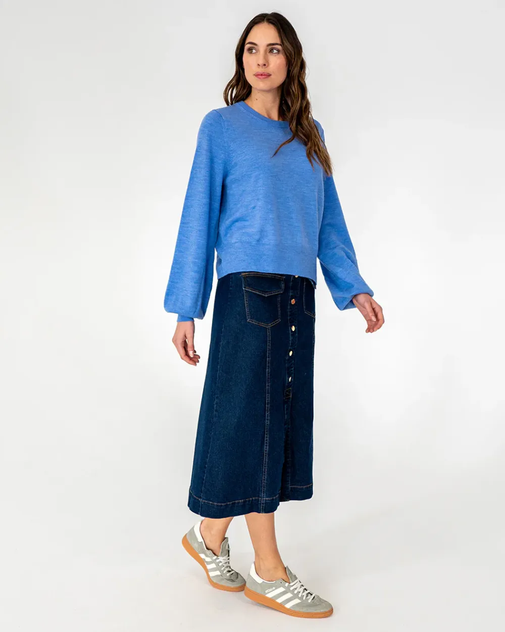 ELMS+KING Whistler Knit - Periwinkle